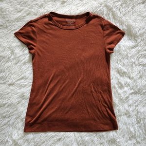 Simply Vera Wang Orange T-Shirt